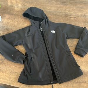 The north face fur soft windbreaker